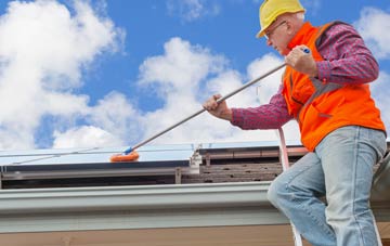 Pewterspear soft wash roof cleaning